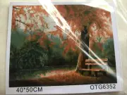Paint By Number Canvas Paint Set