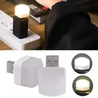 Lamp Night Light Reading Lamp Square USB Light LED 1W Table Lamp Mobile Powe ^