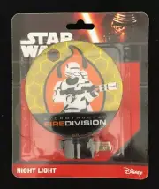 Disney Star Wards Stormtrooper Fire Division Night Light **NEW**