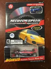 Need for Speed TEXACO Havoline Lola 1/64 Scale Diecast & Cd Game (B)