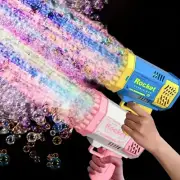 Bubble machine fully automatic bubble blowing light Outdoor bubbles