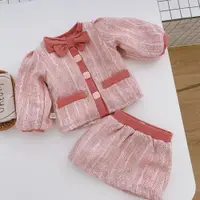 在飛比找蝦皮商城精選優惠-2012KA056 (零碼現貨110) 女寶套裝 兒童洋裝 