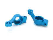 102012 Blue Aluminum Rear Hub 2 Pieces for 1/10 Scale RC Car Buggy Truck