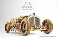 在飛比找Yahoo!奇摩拍賣優惠-Ugears U-9 Grand Prix 格蘭坡治賽車 烏