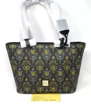 Dooney & Bourke Disney Parks Haunted Mansion 50th Anniversary Shopper Tote Bag