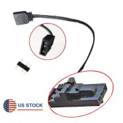20cm 3pin 5V A-RGB Adapter Cable For Corsair Lighting Node Pro and Commander Pro