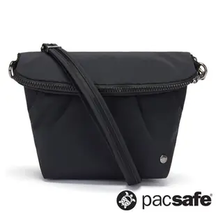 【Pacsafe】CX 可摺疊側背包 5L『黑』20405138 戶外 旅遊 出國 度假 休閒 側背包 背包