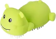 WEKAMOS Cartoon Hippo Shampoo Brush Soft Silicone Scalp Massager for Multi Functional Shower Body Care Tool Lightweight Travel Friendly Dandruff Removal Brush