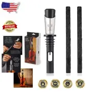 Alchemi Whiskey Aging Kit: 2 Charred Oak Sticks & Pourer - Elevate Your Spirits