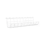 CordTech White Cable Management Tray - 2 Pack - UK BRAND