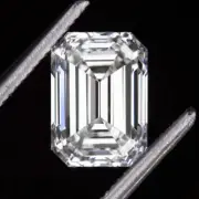 1 CARAT LAB CREATED DIAMOND F VS1 IGI CERTIFIED EMERALD CUT LOOSE STEP CUT GROWN