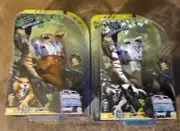 Fingerlings Untamed Sabretooth 2 Figure Set- Bonesaw and Silvertooth