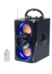 DINDIN Bluetooth Speaker, Portable Wireless Speakers with Lights, travel indoor