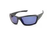 Jetpilot GP1 Matte Black/Blue Mirror Polarised Floating Sunglasses S20996
