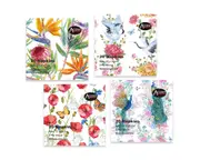 bulk 960 Garden Dreams Napkins 2Ply 4 Assorted 33x33cm