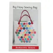 Big Hexy Sewing Bag Quilt Pattern for Charm Pack from Seven Sisters Quilt Shop