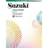 在飛比找蝦皮商城優惠-【凱翊 | AF】鈴木大提琴鋼琴伴奏譜 第6冊 Suzuki