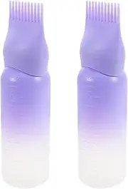 OFFIGAM Professional Hairdressing Kit Soft Hair Bottle Applicator Oil Brush for Hair Treatment