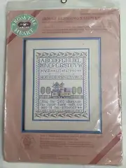 Dimensions From The Heart HOUSE BLESSING SAMPLER Counted Cross Stitch Kit #53520