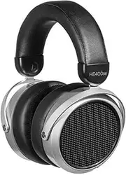 HIFIMAN HE400se HiFi Headphones for Mobile Use with Stealth Magnet Technology, Silver, Adjustable