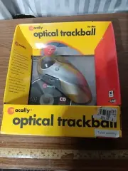 Vinyage APPLE Macintosh MAC LOGITECH Optical TrackMan Mouse Qball NEW SEALED