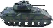 1/72 US Army M2 Bradley Infantry Fighting Tank Model with Rotary Turret High-Simulated Alloy Vehicle Model for Display