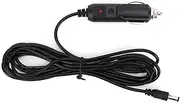 Universal Car Cigarette Lighter Plug Cable with Indicator Light for Car Connection 3 Meters