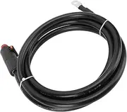 Battery Inverter Cable, Safe High Flexibility UV Proof Rubber and Copper Abrasion Resistant Car Battery Cable for Motorcycles (2m)