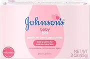 Johnson's Baby Bath Bar Soap, 3 Oz.(Pack of 6)