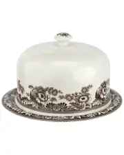 Spode Woodland 2pc Serving Platter With Dome