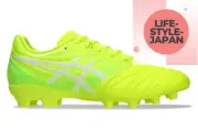 ASICS ULTREZZA CLUB 3 1101A059 750 Safety Yellow White Men Soccer Shoes