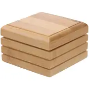Bamboo Soap Dish with Lid Bamboo Soap Case Holder Bamboo Bathroom Shower Soap Tray