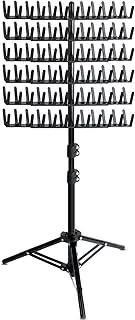 Braiding Hair Rack Height Adjustable Braiding Rack 144 Pegs Braiding Rack 2-Side Hair Divider Rack for Braiding Hair Separator Stand Stylist Display Stand Braiding Rack