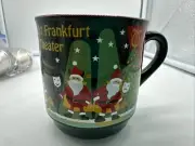 2019 Green Germany Christkindlmarket Wine cup, Theater with Santa Clause Used
