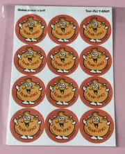 Trend ONION Scratch & Sniff Stinky Stickers Retro 80s 1 Sheet New