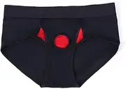 [liuun] Strap on Pants Strapless Underwear for Men Women Strap Boxer Briefs