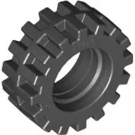 LEGO 樂高 87414 黑色 輪胎 胎皮 Tire 15mmD.x 6mm 4578677 適用 4624