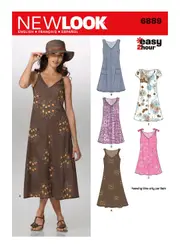 New Look Sewing Pattern 6889 Misses' Dresses