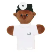 Get Ready Kids Doctor Hand Puppet, African American Ethnicity, 11 Inches