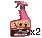 2x Richgro 1L Ready To Use Ant, Spider And Cockroach Killer