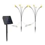 70Cm Solar Firefly Decorative Lamps Lighting Ornaments Lawn Fireworks Light Gift