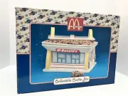 McDonald's Restaurant Cookie Jar Golden Arches Enesco Original Box New Vintage