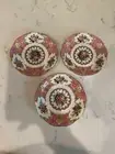 3 Royal Albert Lady Carlyle Demitasse Saucers