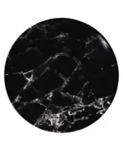 Villeroy & Boch Marmory 6.375” Coffee Cup Saucer, Black Marble