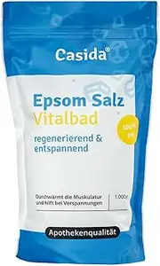 Epsom Salt Vital Bath - Magnesium for Bathing - 1000 g - Original for Full and Foot Baths - From the Pharmacy