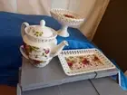 Lot of 4 Royal Albert Old Country Roses Pierced Collection/Lace Edged Pieces