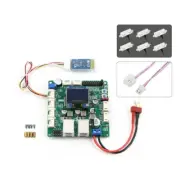C63A Brushless Motor Version Robot Control Board + 6 Ultrasonic Modules