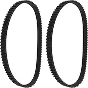 1x/2x Drive Belt 3mm Pitch 6mm Width 91-Teeth 273mm Circumference Rubber Black Closed Loop Compatible with VAX Platinum Power ECB1SPV1 Vacuum Cleaner