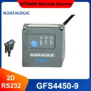 Datalogic GFS4450-9 2D Fixed Mount Barcode Scanner Reader with RS232 Cable Kit
