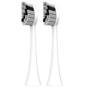 Sg 851 Electric Toothbrush Head With Soft Bristles For S2 2Pcs White Toothbrush Replacement Heads